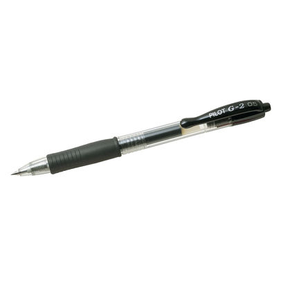 Pilot G205 Gel Ink Retractable Rollerball Black (Pack of 12)