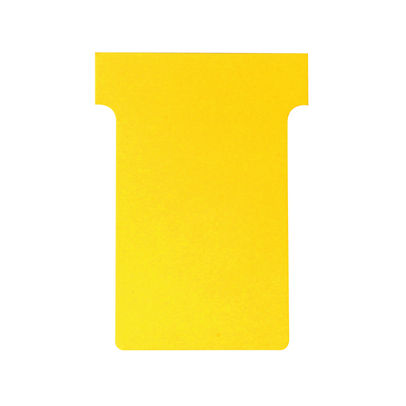 Nobo Yellow T-Cards Size 3 (Pack of 100)