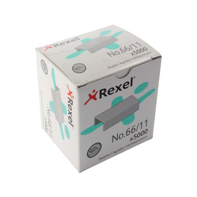 Rexel No. 66/11 Staples (Pack of 5000)