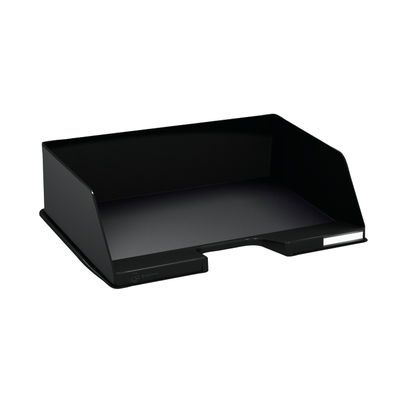 Exacompta Letter Tray Maxi-Combo Landscape Black (Pack of 4)