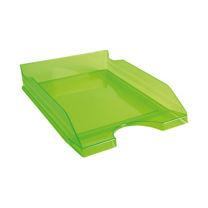 Exacompta Ecotray Letter Tray Linicolor Apple Green (Pack of 10)