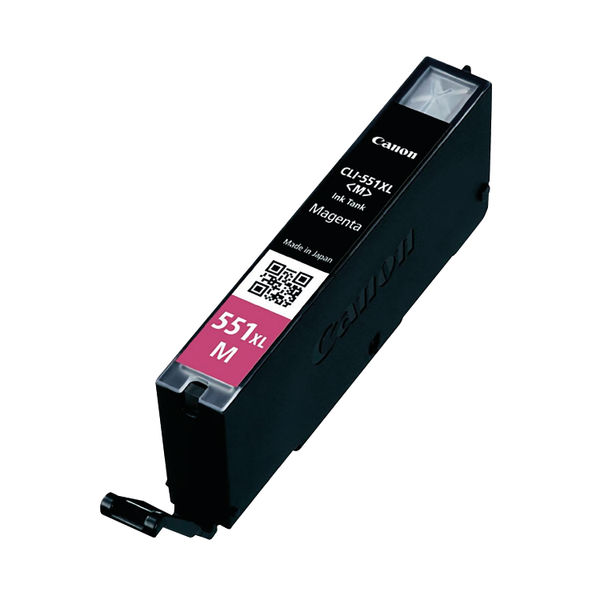 Canon CLI-551M XL High Yield Inkjet Cartridge Magenta 6445B001