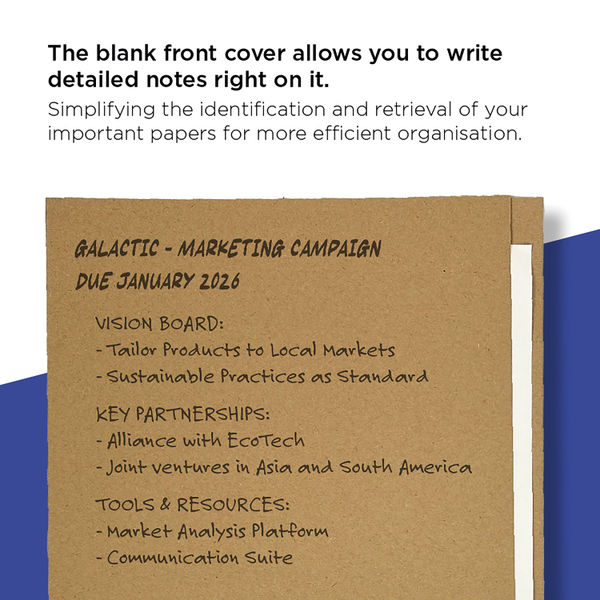 Guildhall Square Cut Folder Heavyweight Foolscap Buff (Pack of 100) FS290-BUFZ