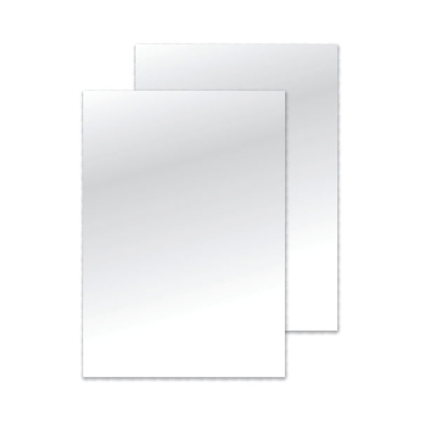 Q-Connect Clear A4 PVC Binding Covers 250 Micron (Pack of 100) KF24011