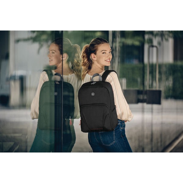 Wenger Motion 15.6 Inch Laptop Backpack with Tablet Pocket 310x170x420mm Black 612545
