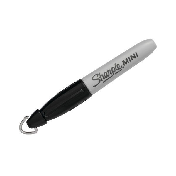 Sharpie Mini Permanent Markers with Key Ring Pocket-Sized Fine Point Assorted (Pack of 72) S0811300