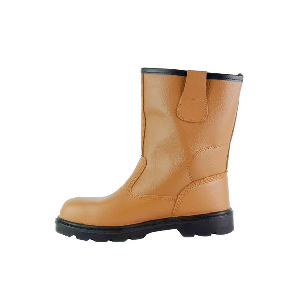 Tuffking Glacier Safety Rigger Boot Steel Toecap Tan 10