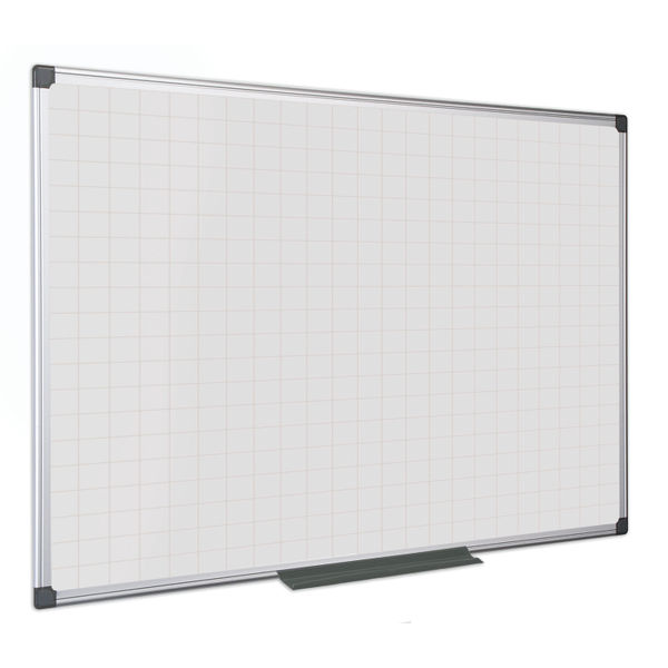 Bi-Office Maya Magnetic Whiteboard Gridded 900x600mm MA0347170