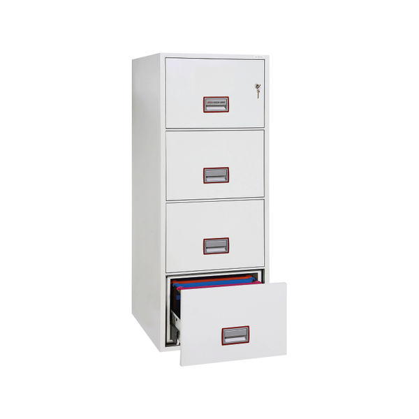 Phoenix 4 Drawer 90 Minute Fire Rated Filing Cabinet FS2254K