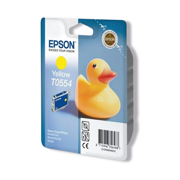 Epson T0554 Ink Cartridge Duck Yellow C13T05544010