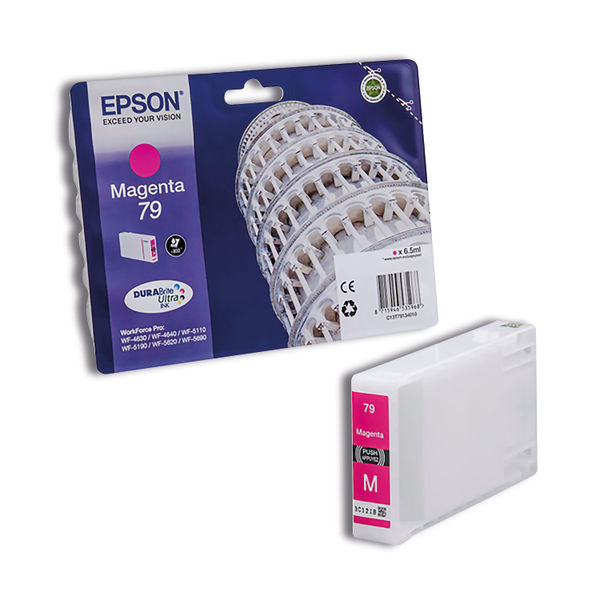 Epson 79 Ink Cartridge DURABrite Ultra Tower of Pisa Magenta C13T79134010