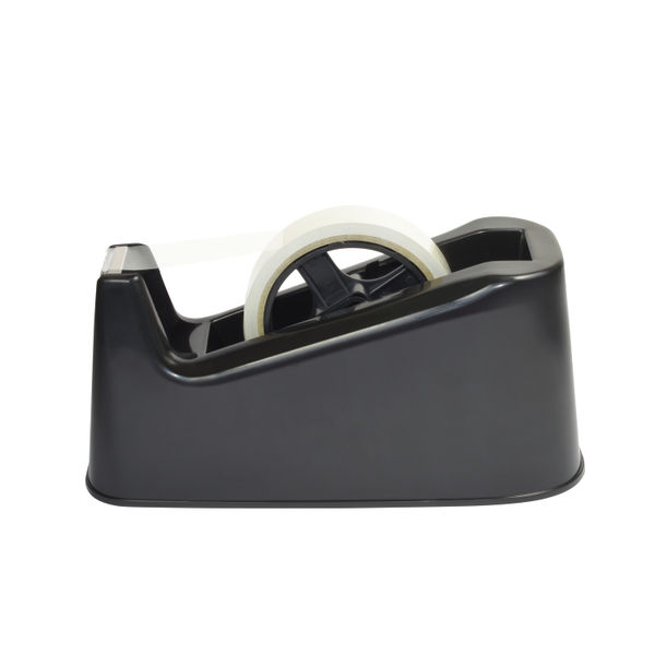 Rapesco Germ-Savvy 500 Tape Dispenser Heavy Duty Black RPTD500B