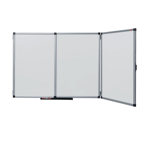 Nobo Steel Folding Whiteboard White 1200x25x900mm
