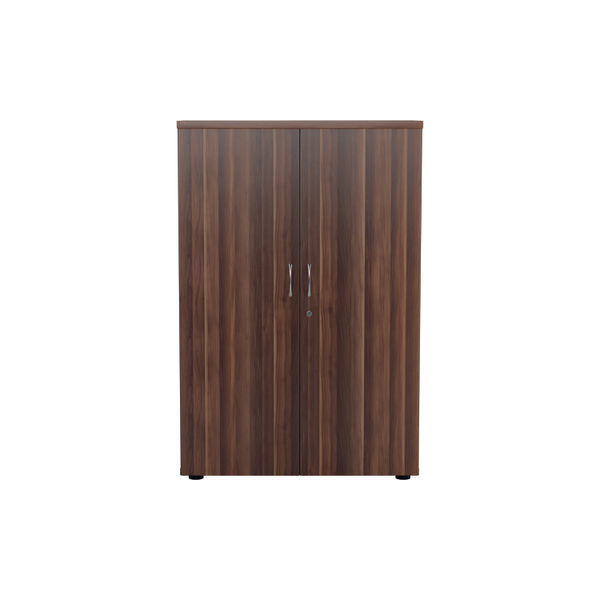 Jemini Wooden Cupboard 800x450x1200mm Dark Walnut KF810230