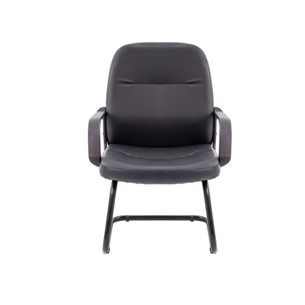 Jemini Rhone Visitors Chair 620x625x980mms Black KF03432