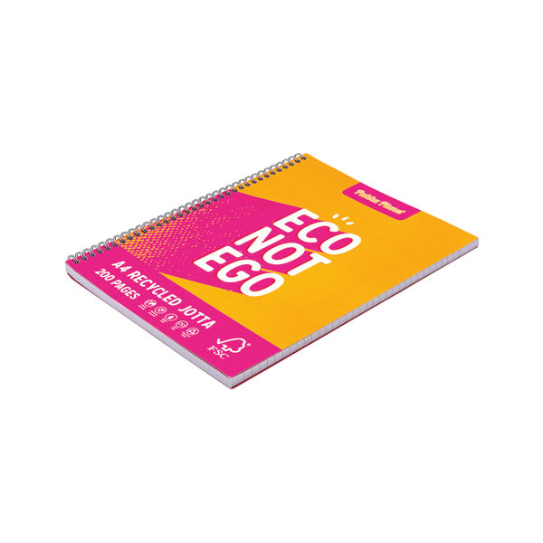 Pukka Pad Pukka Planet Jotta A4 Assorted (Pack of 3) 9898-SPP