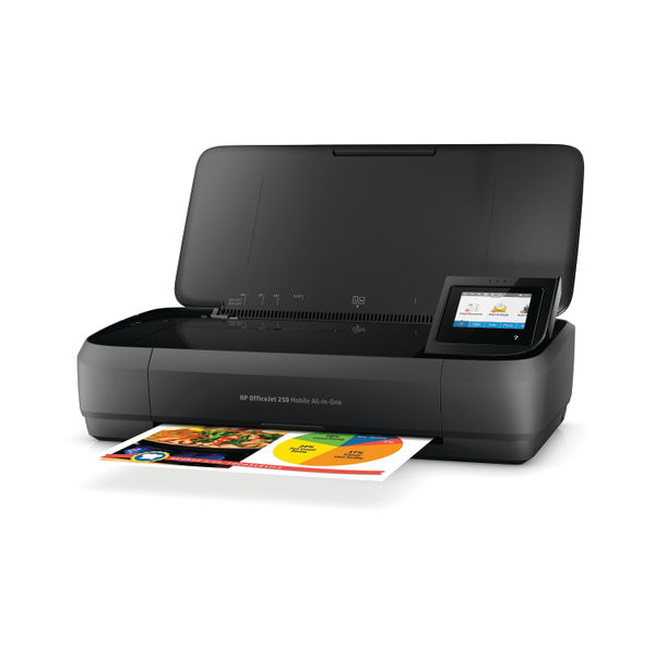 HP OfficeJet 250 A4 3-in-1 Wls Colour Inkjet Printer CZ992ABHC