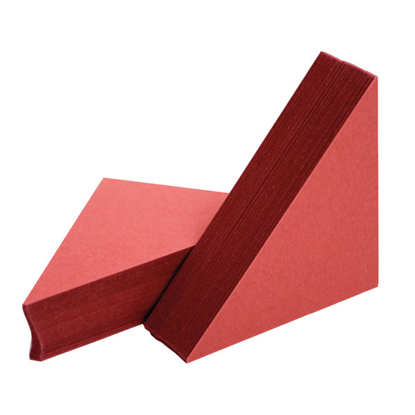 Exacompta Guildhall Legal Corners 315gsm Red (Pack of 100) GLC-RED