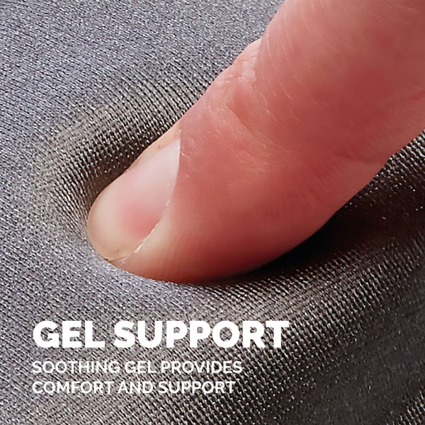 Fellowes Premium Gel Adjustable Mouse Pad/Wrist Support Black 9374001