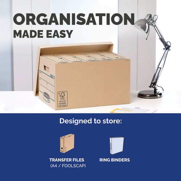Fellowes Earth Series Storage Box Large (Pack of 10) 4470701