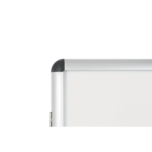 Bi-Office Enclore Magnetic Display Case Acrylic Door Aluminium Frame 9xA4 VT630109150
