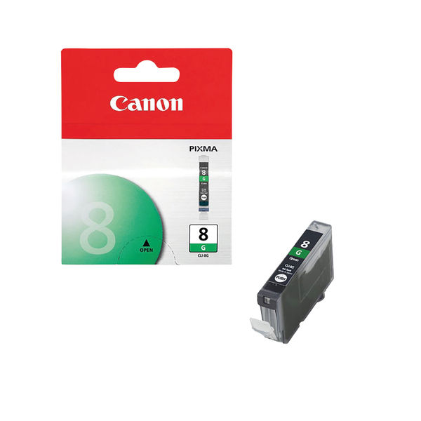 Canon CLI-8 G Inkjet Cartridge Green 0627B001