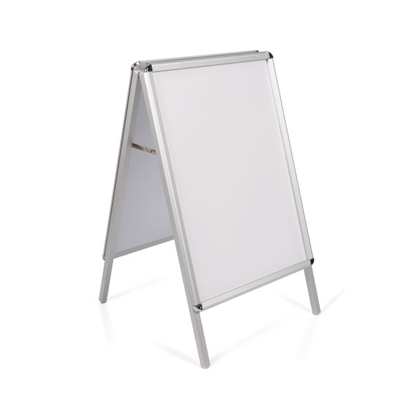 Bi-Office A- Frame Poster Display Freestanding Aluminium Frame A2 DKT60303032