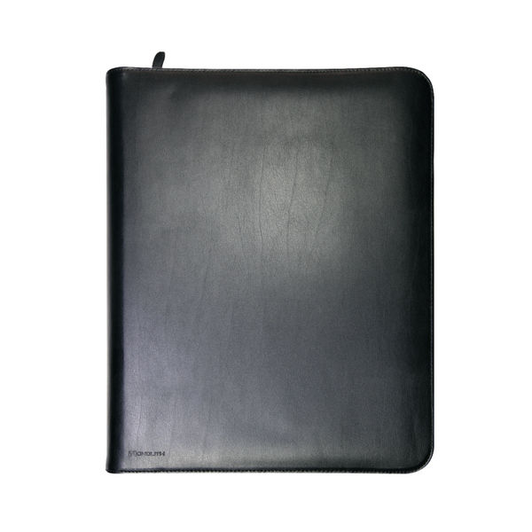 Monolith A4 Black Executive Leather Zipped Ring Binder | 2924