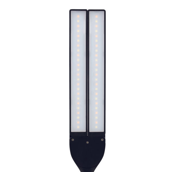 Alba Nomad Two Head Desk Lamp Black LEDTWIN N UK