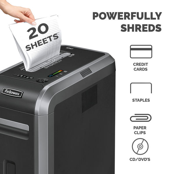 Fellowes 125Ci Cross-Cut Shredder 4612101