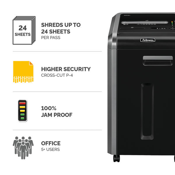 Fellowes 225Ci Cross Square Cut Shredder 4622101