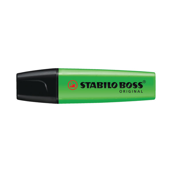 Stabilo Boss Original Highlighter Green (Pack of 10) 70/33/10