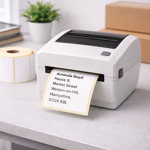 5 Star Direct Thermal Eco Labels 101x152mm 25mm Pack of 5000 FS679740