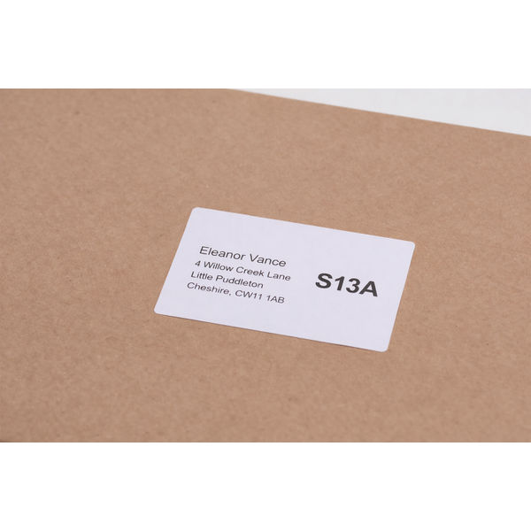 5 Star A4 Integrated Labels S13 110x60mm Pack of 1000 FS679808