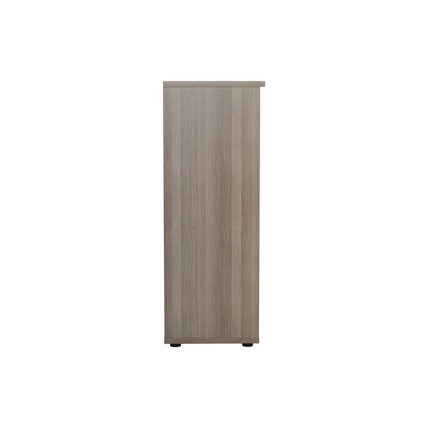 Jemini Wooden Bookcase 800x450x1200mm Grey Oak KF810346