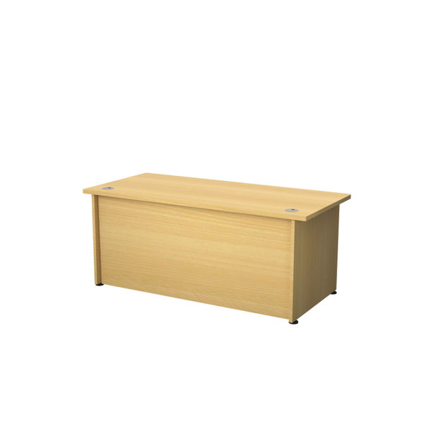 Avior Rectangular Executive Desk 1800x900x750mm Nova Oak KF821687
