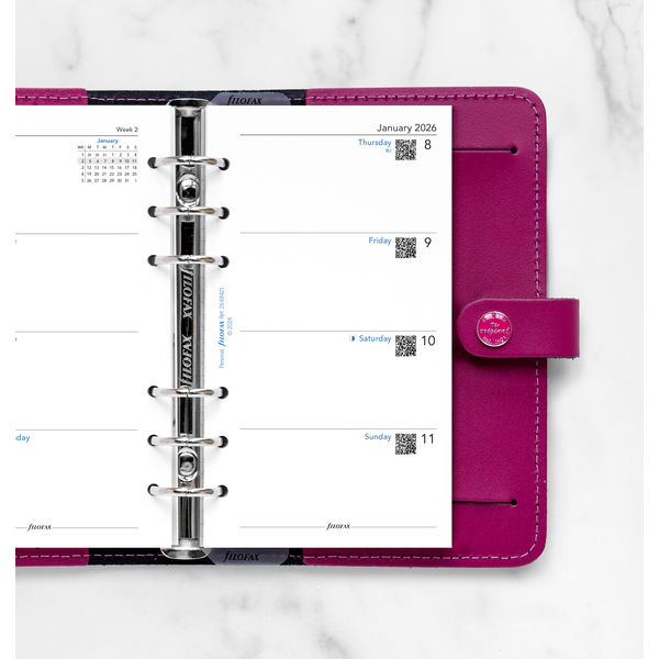 Filofax Refill Personal Week To View 2026 26-68421