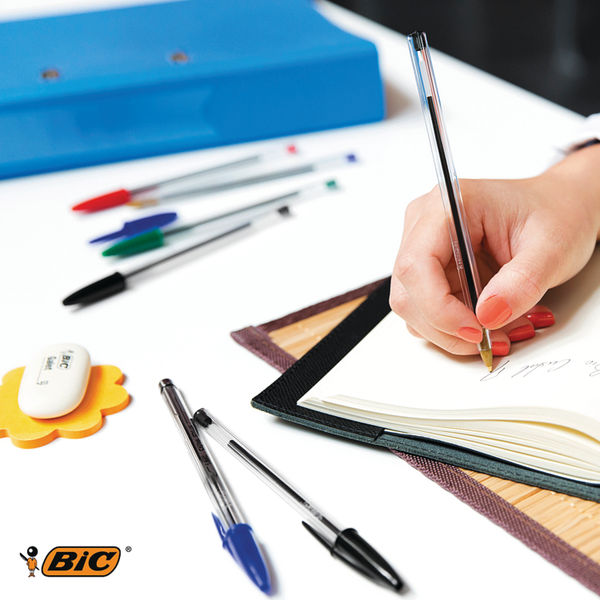 Bic Cristal Ballpoint Pen Medium Green (50 Pack) 8373629