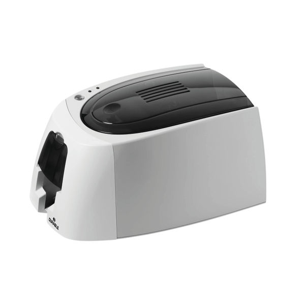 Durable DURACARD ID 300 ID Name Badge Card Printer with Ribbon and 100 Cards 891065