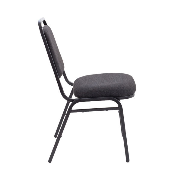 Arista Banqueting Chair 445x535x845mm Charcoal KF78703