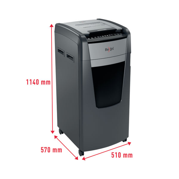 Rexel Optimum AutoFeed+ 750M Micro-Cut P-5 Shredder 2020750M