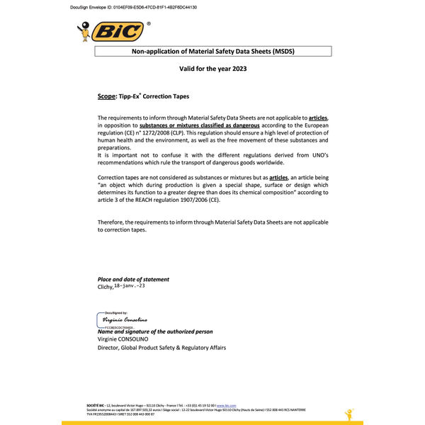 Tippex Micro Twist Correct Tape (10 Pack) 8706151