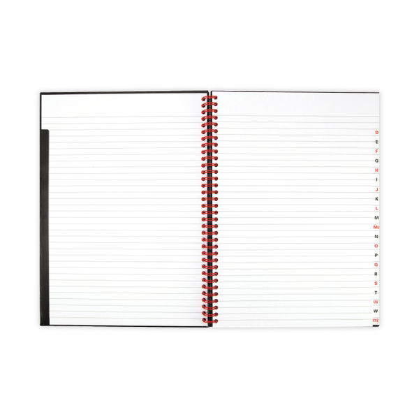 Black n' Red Wirebound A-Z  Hardback Notebook A4 (Pack of 5) 100080232