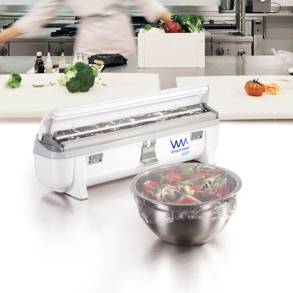 Wrapmaster 4500 Dispenser (Accepts refills up to 45cm in width, dispenses  foil or cling film) 63M97