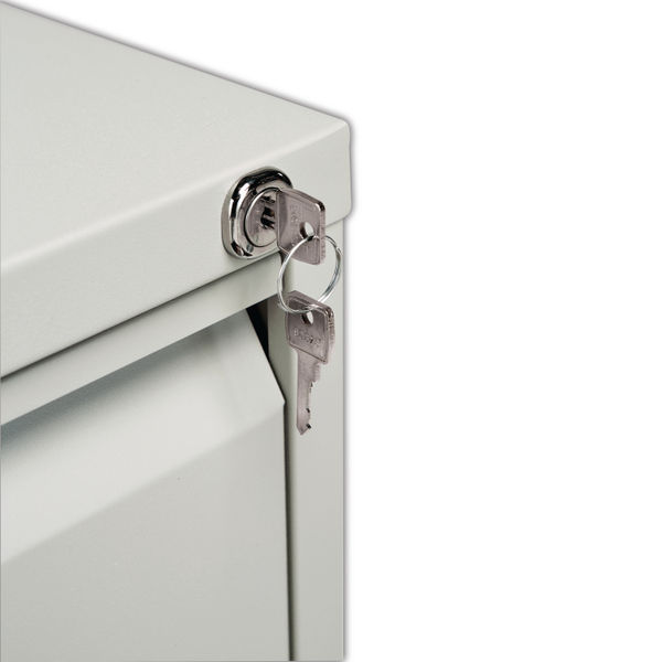 Jemini H711mm Light Grey 2 Drawer Filing Cabinet
