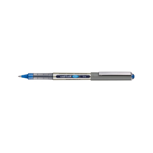 Uni-Ball Liquid Ink Rollerball Pen UB-157E Blue (Pack of 12) 315168000