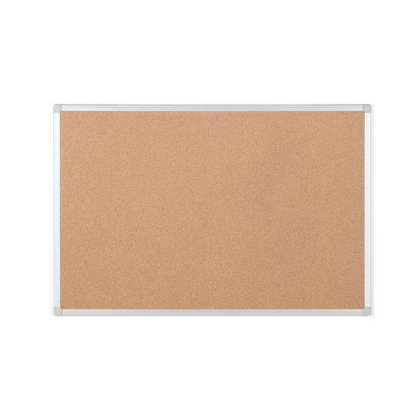 Bi-Office Earth-It Aluminium Frame Cork Board 900x600mm CA031790