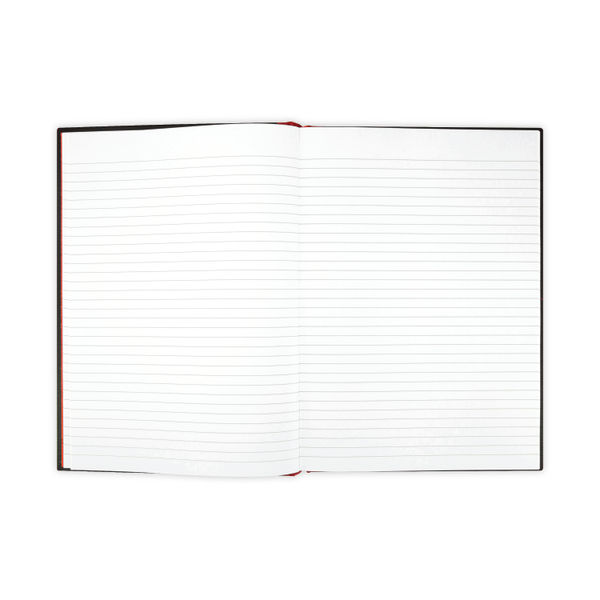 Black n' Red Casebound Recycled Hardback Notebook 192 Pages A4 (Pack of 5) 100080530