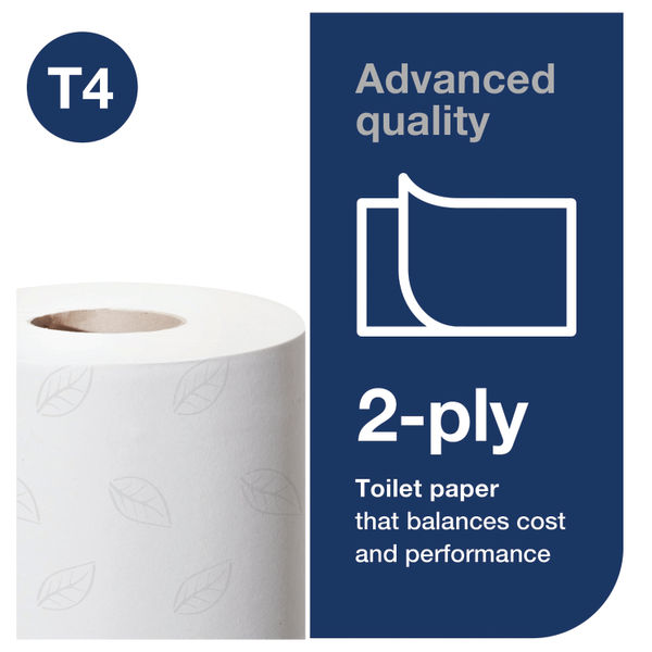 Tork Conventional Toilet Roll 2-Ply 200 Sheets (Pack of 36) 100200