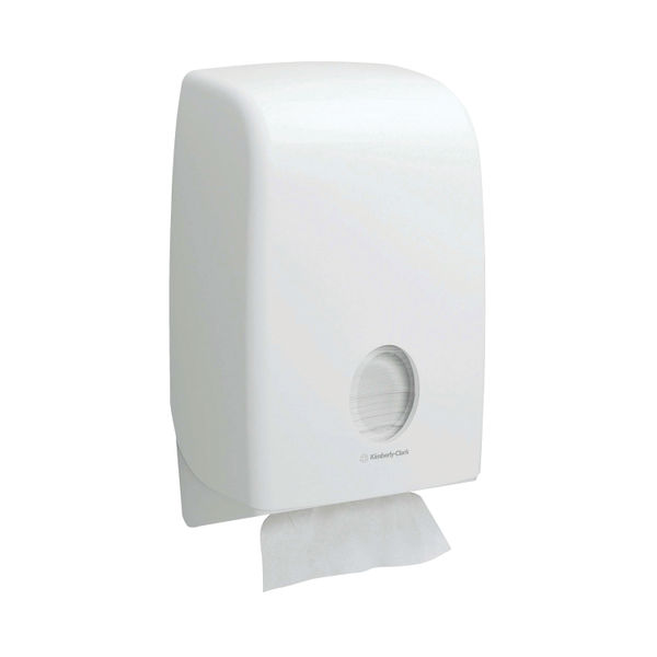 Aquarius Folded Hand Towel Dispenser White 6945